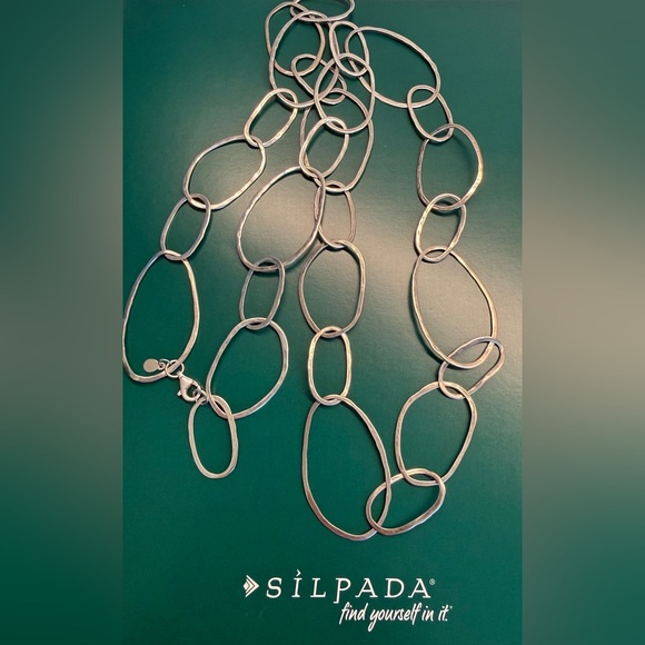 Silpada Jewelry - Silpada Sterling Silver Bubble Up Chain Necklace